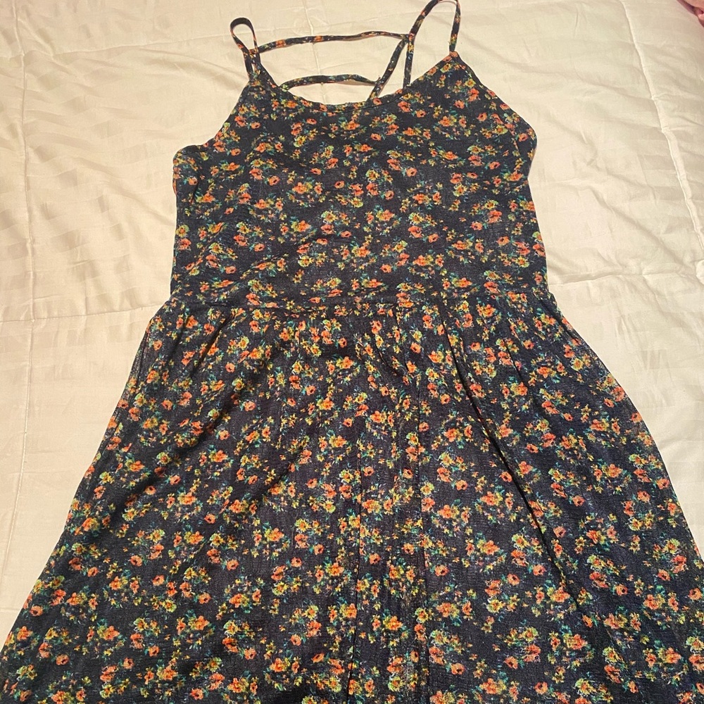 Floral Dress - fun back- Target